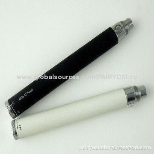 eGo-C Twist Battery, 650mAh Capacity and Whole Sized 150*14mm